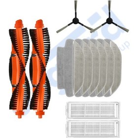 Resim Viomi Mop Pro, 3c ,3c Plus Uyumlu 2 Ana Fırça 2 Yan Fırça 2 Filtre 6 Mop Pkt-iasgf0000438 