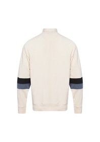 Resim Hummel Hunter Yarım Fermuarlı Sweatshırt 922404-9157 Ekru 