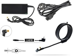 Resim Notebook Adaptör - Şarj Aleti - PRS-065-90W - Vaio Vpceb1z0e, Vpceb1z1e, Vpceb1z1r, Vpceb2a4e, Vpceb2b4e, Vpceb2c4e, Vpceb2c5e, Vpceb2e1e, Vpceb2e1r, Vpceb2e4e Muadili ile uyumlu 
