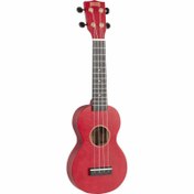 Resim Mahalo MS1TRD Slimline Serisi Soprano Ukulele (Transparent Red) 