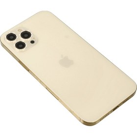 Resim Newface Iphone 12 Pro Max Diamond Kamera Lens - Gold 