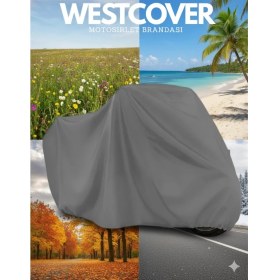 Resim WestCover Mv Agusta F3 800 Branda Motosiket Brandası (Gri Renk) 4 Mevsim Motor Koruma Örtüsü 