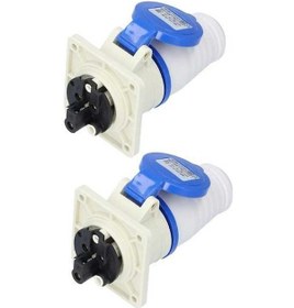 Resim Besthome1 Endüstriyel 3 Pin Bağlantı Seti - 16a 220-250v, Pa66/ıp44, Dayanıklı 