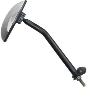 Resim Motaysan Mercek Ayna Uzun Kollu Ilave Peron Ön Görüş Aynası Ø150X330 mm 