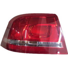 Resim Enva Vw Passat B7 Sol Dış Stop Lambası Sol Arka Stop Ledsiz 2011-2014 
