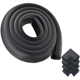 Resim Evokids Kauçuk Kenar 2 M + Köşe Siyah 4 Adet Çok Renkli 