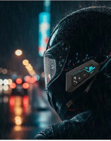 Resim Mey İthalat Evrensel Kask Uyumlu Bluetooth Intercom Kulaklık 