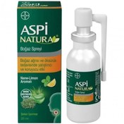 Resim Aspi Natura Nane Limon Boğaz Spreyi 20 ml 