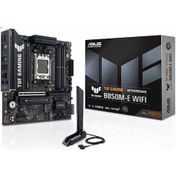Resim Asus Tuf Gaming B850m-e Wifi Ddr5 8000mhz Oc M.2 Hdmı/dp/usb-c Pcıe 5.0 Am5 Matx Anakart 
