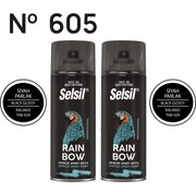 Resim 2 x Sprey Boya Parlak Siyah 400ml 