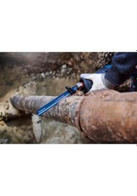 Resim Bosch S 1130 Cf Metal Kesimi İçin Ağır Hizmet Tilki Kuyruğu Testere Ucu 225 Mm 