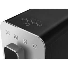 Resim Smeg Bcc12blmeu Mat Siyah Espresso Otomatik Kahve Makinesi 