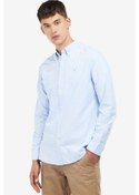 Resim Barbour Erkek Oxtown Tailored Gömlek Bl32 Sky Blue-bl32 Sky Blue Açık Mavi 