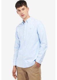 Resim Barbour Erkek Oxtown Tailored Gömlek Bl32 Sky Blue-bl32 Sky Blue Açık Mavi 
