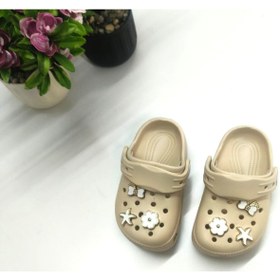 Resim NETSHOES Plaj Havuz Okul Kreş Figür Detaylı Yazlık Kız Bebek Çocuk Terlik 