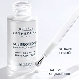 Resim Institut Esthederm Age Proteom Peptit İçeren Göz Çevresi Serumu 15 ml - Yaşlanma Karşıtı Göz Serumu 