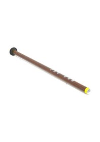 Resim Plastik Ney Derlin Kaliteli Başpareli Nısfiye Fa 