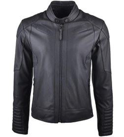 Resim Kane Fit Erkek Hakiki Siyah Deri Ceket - Siyah / XL / Gerçek Deri 