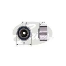 Resim Fiat Tipo Triger Gergi Rulmanı 1.6 16V GATES Marka 55211287 