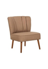 Resim Moon Way Tekli Koltuk Sütlü Kahve 