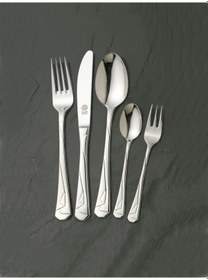 Resim Bianca Parlak Solingen 96 Parça Kutulu Çatal Kaşık Bıçak Seti Gümüş 