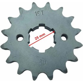 Resim Atv Ön Dişli 428-16T Iç 25 mm 2 Delikli Öm 