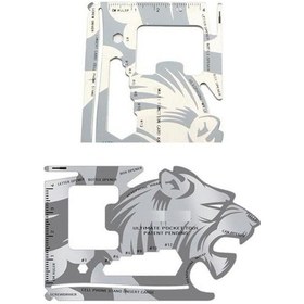 Resim 18 Fonksiyonlu Cüzdan İçi Aslan Tasarımlı Kart Acil Durum Kiti 