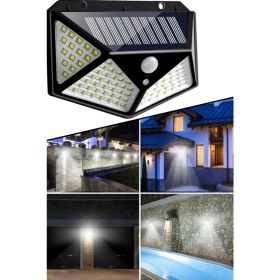 Resim Delixa Starmax Güneş Enerjili Hareket Sensörlü IP65 Suya Dayanıklı 100 LED Lamba 1410 
