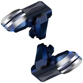 Resim S1-2 Adet Abs Cep Telefonu Oyun Tetik R11 Pubg Gamepad Joystick Denetleyici Amaç Shooter L1r1 Alaşım Anahtar Düğmesi Iphone Uyumlu Android İçin 