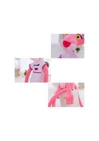 Resim Pembe Panter Peluş 60 Cm Tişörtlü Pelüş Figür Oyuncak Hediyelik 
