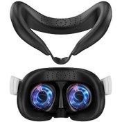 Resim Pazly Jys Mq015 Meta Quest 3 Vr Kulaklık Göz Maskesi - Ter Yankılayıcı Kapak - Siyah Siyah 