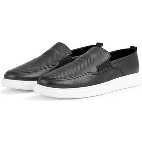 Resim Seon Hakiki Deri Erkek Günlük Ayakkabı, Loafer Ayakkabı, Yazlık Ayakkabı, Hafif Ayakkabı 
