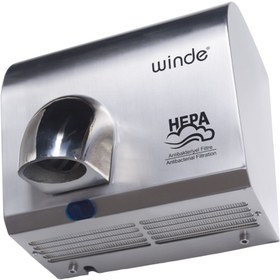 Resim Winde 2500w Fotoselli Paslanmaz Çelik Gövde El Ve Yüz Kurutma Makinası 