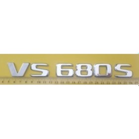 Resim Mercedes Uyumlu Yazı Vs 680s Krom 