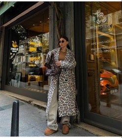 Resim Leopar Baskılı Kaban Leopar 