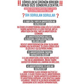 Resim Turaofis Tura Ofis 140'Lık Siyah Amortisör Ofis Koltuğu Yedek Parçası 