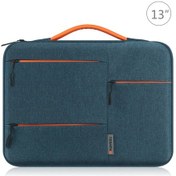 Resim Fosenze Macbook, Surface Ve Dell Xps İçin Su Geçirmez 13 İnç Laptop Çantası - Deniz Mavisi G6 