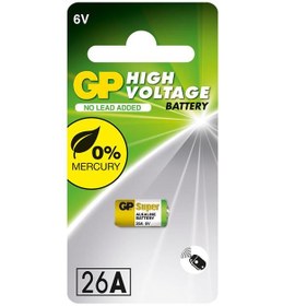 Resim GP GP26A-2C5 26A 6V Yüksek Voltaj Spesifik Pil 