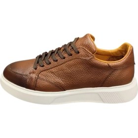 Resim King Shoes Güvener Deri Casual Erkek Ayakkabı 