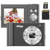 Resim Vkemall Andoer 4k Dijital Kamera Video Kamera 48mp 2.4 İnç Ips Ekran Otomatik Odaklama 1 