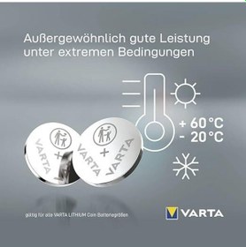 Resim Varta Cr2016 3v Elektronik Lityum Pil Germany 