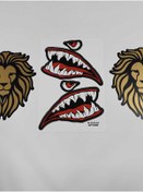 Resim leos -LEOS MOTOR- KÖPEK BALIĞI DESENLİ A4 STICKER-ORACLE FOLYO-1.KALİTE 
