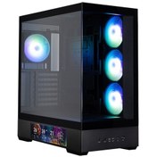 Resim Zalman P40 Ds Black Atx Mıd Tower Sıyah Kasa 2 X Usb 3.0, 1 X Usb Type-c,1 X Mikrofon, 1 X Kulaklık, 4x 120mm Argb Fan 