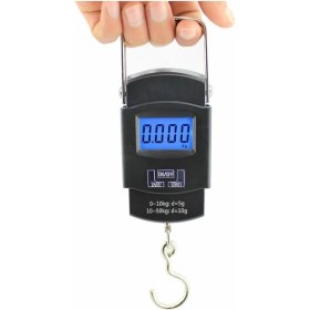 Resim Taşınabilir Dijital El Terazisi, 50 kg Kapasiteli, Yüksek Hassasiyetli Kantâr 