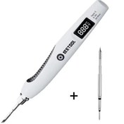 Resim SUNLINE AE730D 30W Sıcaklık Kontrollü Dijital Lehimleme İstasyonu 