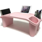 Resim Saban Plastik Hobi Masası Laptop Sehpası Pembe 