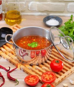 Resim Schafer Held Çelik 20 Cm Derin Tencere Gri 