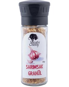 Resim Meaty & Cheesy Sarımsak Granül Seramik Öğütücülü Cam 85 G 