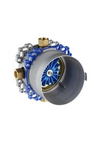 Resim Duravit - B.1 Ankastre Duş Bataryası Sıva Altı Grubu - Gk0900000- Krom 