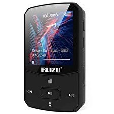 Resim Ruizu X52 MP3 Çalar Bluetooth 5.0 8 GB FM Radyo Pedometre Saat 